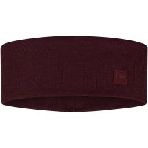 BUFF MERINO WIDE HEADBAND SOLID GARNET – One Size