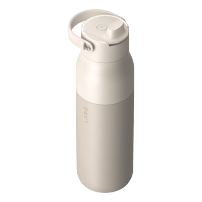 3. LARQ Bottle PureVis 2 - intelligent, self-cleaning filter bottle, UV-C light 680ml (mojave dune)