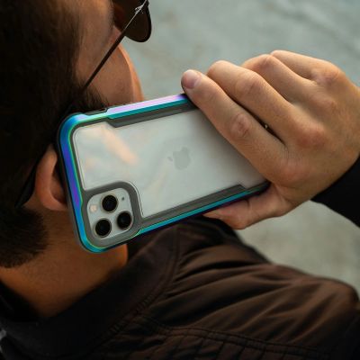 10. Raptic X-Doria Shield Case iPhone 14 Pro armored cover black