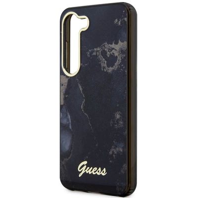 6. Guess GUHCS23MHTMRSK S23+ S916 black/black hardcase Golden Marble Collection