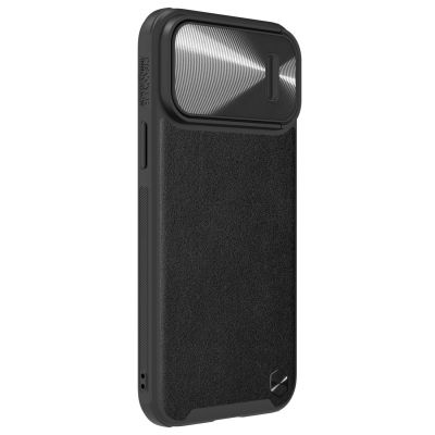 4. Nillkin CamShield Leather S Case iPhone 14 Pro Max case with camera cover black
