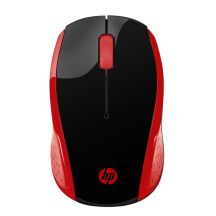 HP Wireless Mouse 200 Empress Red Wireless Mouse Red and Black 2HU82AA