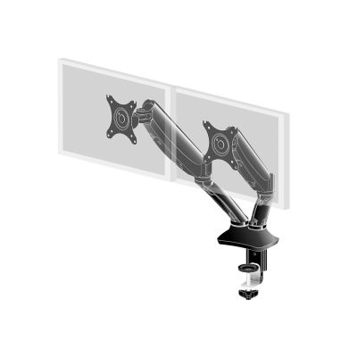 2. Iiyama DS3002C-B1 Desk Mount – Desk Mount (Adjustable Arm)