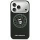 3. Karl Lagerfeld Point & Choupette Sketch MagSafe Case for iPhone 18 Pro Max / 17 Pro Max - Black