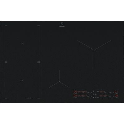 5. Matt induction hob ELECTROLUX EIS87453IZ Sense Boil+Fry SaphirMatt 77 cm black, colour black