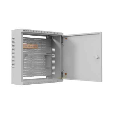 10. TPR 10" INSTALLATION CABINET WITH MESH BOARD 400X400X140 GRAY LANBERG (ASSEMBLED)