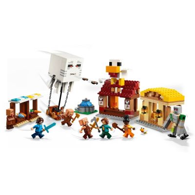 17. LEGO Minecraft 21273 Balloon Ghast Village Attack (SALE)