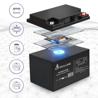 28. EXTRALINK MAINTENANCE-FREE AGM BATTERY 12V 40AH
