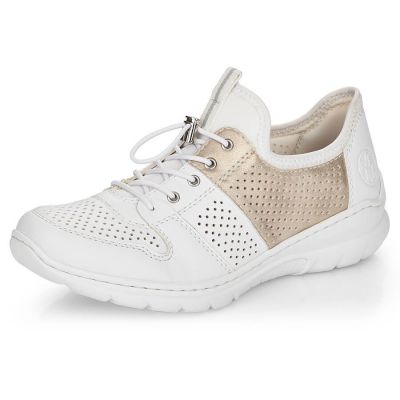 28. Comfortable Rieker W L3254-80 white shoes