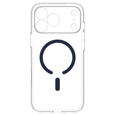 5. Spigen Ultra Hybrid MagSafe Case for iPhone 18 Pro Max / 17 Pro Max - Clear Navy Blue