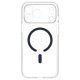 5. Spigen Ultra Hybrid MagSafe Case for iPhone 18 Pro Max / 17 Pro Max - Clear Navy Blue