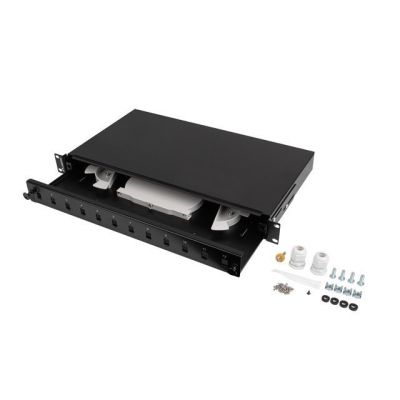 3. Lanberg FOP1-12SS-LDB patch panel 1U