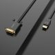 8. Orico XD-DTD DisplayPort to DVI 4K Cable 1m - Black