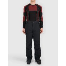 Men's ski pants with membrane and elastic suspenders 4F 4FWAW26TFTRM1453-20S