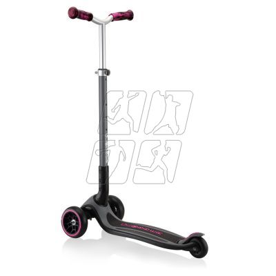 17. Globber Master Prime 3-Wheel Scooter / Black - Neon Pink 664-110