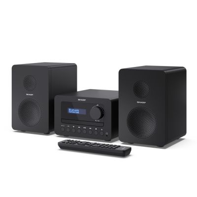 3. Sharp TOKYO DAB+ HI-FI Micro System 40W Black Home Audio Micro System