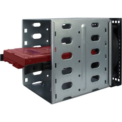 7. Inter-Tech 4U 40255 Rack Black, Gray