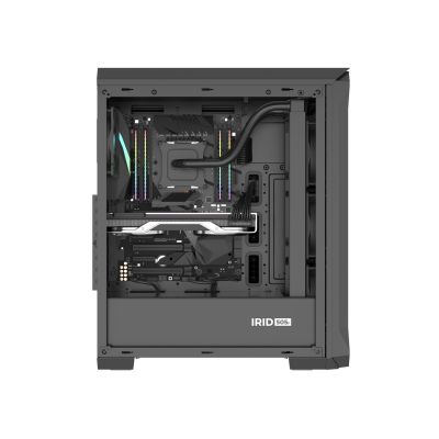 15. GENESIS IRID 505F MIDI TOWER CASE WITH WINDOW USB 3.0 NPC-1997