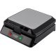 11. Adler AD 3036 waffle maker (1500W; silver)