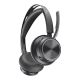 10. POLY Voyager Focus 2 USB-CC Headset with USB-C/A Adapter and Charging Base