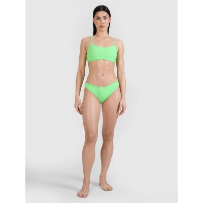 6. Women's bikini top 4F 4FRSS25UBKTF101-42S