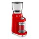 2. Smeg CGF11RDEU Coffee Grinder 150W Red