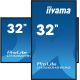 5. Large Format Monitor iiyama LH3260HS-B1AG A 80cm (31.5") LED Wi-Fi 500 cd/m2 Full HD Android 11 24/7 Black