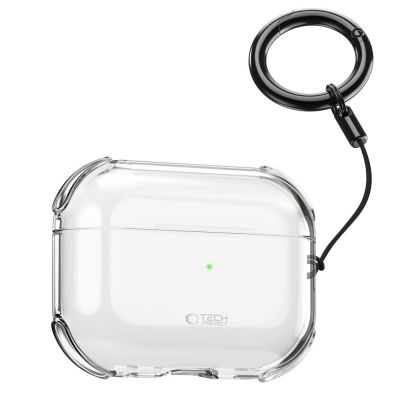 4. Tech-Protect Bounce Case for AirPods Pro 3 - Clear