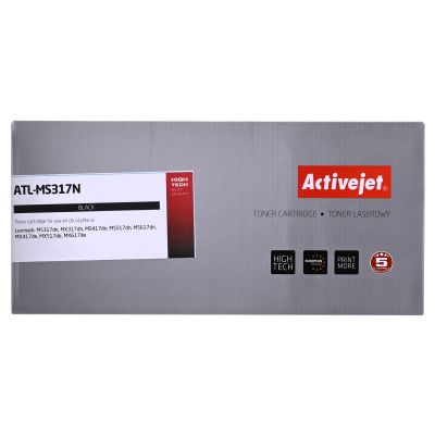 3. Activejet ATL-MS317N Toner (replaces Lexmark 51B2000, Supreme; 2500 pages; black)