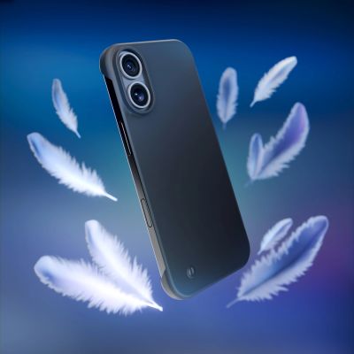 5. 3mk Just20g Matt Case for Apple iPhone 16 - Matte Black