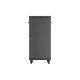 19. LANBERG FLOOR RACK CABINET 19" 24U 600X600 BLACK GLASS DOOR LCD (FLAT PACK) V2