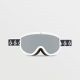 5. Volcom Footprints Women's/Men's Snowboard Sports Ski Goggles Silver (VG0622116)
