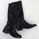 2. Jezzi ASA198-19 women's black leather boots