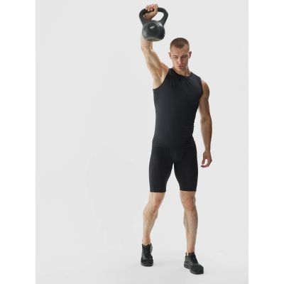 Men's 4F quick-drying slim training shorts 4FWAW24TFSTM002-20S