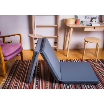 42. FOLDABLE GYMNASTIC MATTRESS GRAY 180CM BENCHK