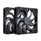 NOCTUA 140 mm Fan NF-A14x25 G2 PWM Sx2 PP chromax black