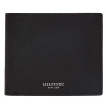TOMMY HILFIGER MEN'S LEATHER SAFIANO WALLET