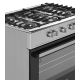 4. Ravanson KWGE-K90A Cheff gas-electric cooker (stainless steel)