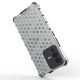 7. Honeycomb case armored cover with a gel frame for Vivo V23 5G transparent