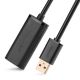 2. Ugreen USB 2.0 Active Extension Cable 480 Mbps 10 m Black (US121 10321)