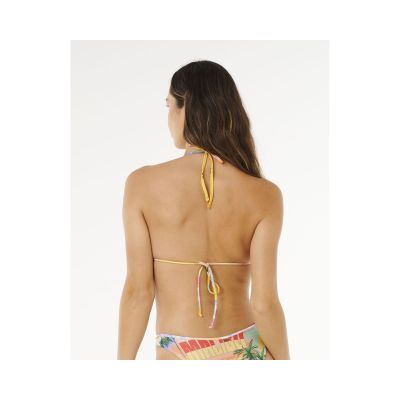 3. RIP CURL Hotel Malibu Sliding Tri multicolor women's bra