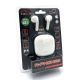 9. Media tech MT3589W headphones (in-ear; Bluetooth; with built-in microphone; black