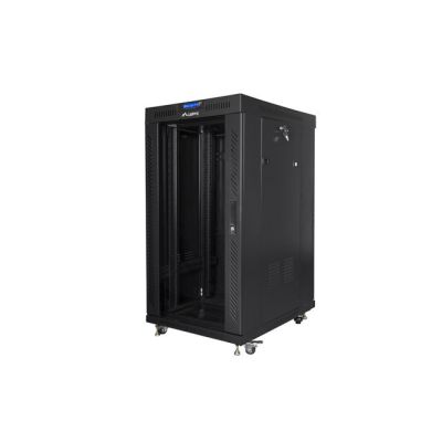 6. Lanberg FF01-6822-12BL 22U Rack Freestanding Rack Black
