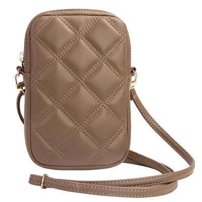 4. Guess Zip Quilted 4G bag - brown