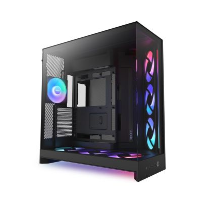 21. NZXT H9 FLOW RGB+ MIDI TOWER CASE WITH WINDOW BLACK