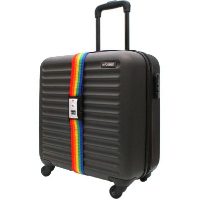 15. UNIVERSAL SECURITY STRAP FOR SUITCASE 180x5CM WITH PROWORLD CODE MULTICOLOR
