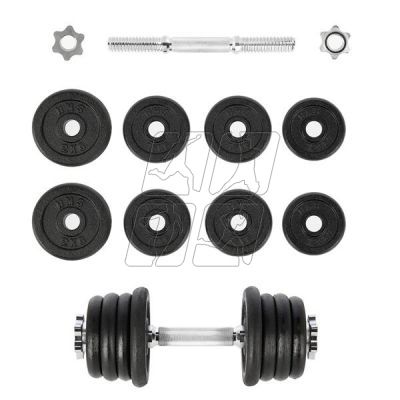 11. Barbell with thread SG04 15 (15 kg, 8 plates) KGHMS 17-59-120