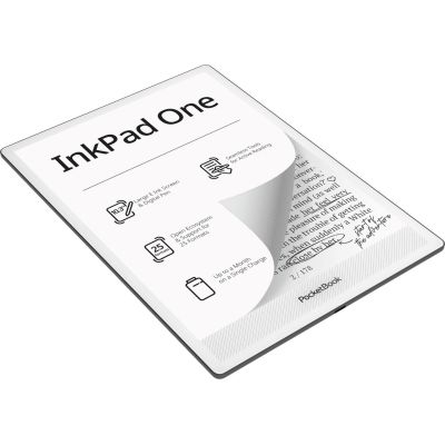 5. PocketBook InkPad One 1030 10.3" E-ink Mobius 32GB Wi-Fi Matte Black Ebook Reader