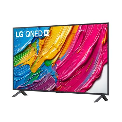 6. LG 55QNED80A6A QNED TV 55" 4K Ultra HD WebOS Dolby Digital DVB-T2 Black