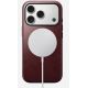 2. Nomad Modern Leather Case for 16 cm (6.3") mobile phone, Burgundy
